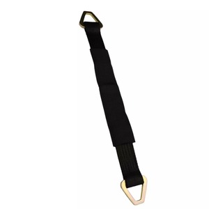 24" Black Heavy-Duty Axle <b>Straps</b> - Race Car <b>Tie</b> <b>Downs</b> - Product Image 3