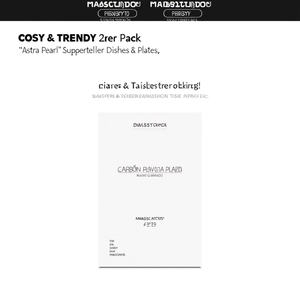 COSY & TRENDY 2er Pack 'Astera Pearl' Suppenteller Dishes & <b>Plates</b> - Product Image 2