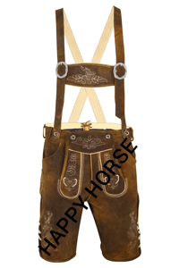 กางเกงขาสั้นหนังบาวาเรียดั้งเดิม2025เยอรมันสำหรับ Oktoberfest Lederhosen - Product Image 4
