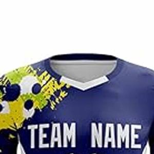 Akliex Impression personnalisée Maillot de football par sublimation Uniformes de football Vêtements de sport Maillots de football pour entraînement d'équipe - Product Image 2