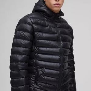 Blouson matelassé unisexe personnalisé pour hommes et femmes grandes tailles, style respirant à col rabattu avec fonction coupe-vent pour la saison hivernale - Product Image 5