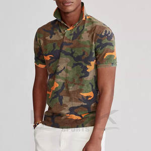 เสื้อโปโลผ้าฝ้ายถักสำหรับผู้ชาย - Product Image 6