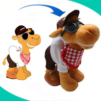Peluche personnalisée CE CPSIA, mascotte en peluche, poupée en fourrure, jouets en peluche doux, 20 cm, 25 cm