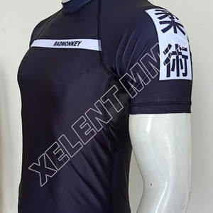 Men <b>Rashguard</b> <b>Bjj</b> Wholesale Sportswear for Men No Gi Print Gym Tops Jiujitsu <b>Rashguard</b> - Product Image 4