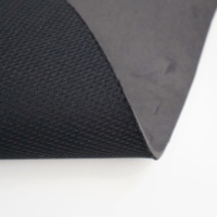 Tissu en maille œil-de-perdrix en polyester laminé avec mousse EVA pour sacs à chaussures, protections sportives, casques, étuis de protection, inserts de coussin et supports