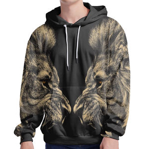 Sweat à capuche en coton mélangé personnalisé de haute qualité pour hommes, meilleur matériau, solide, sublimation, nouveauté, différentes couleurs, ODM, OEM, vente en gros - Product Image 5