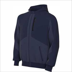 Sudadera con Capucha de Forro Polar para Hombre, de Alta Calidad, con Hombros Caídos, Estilo Holgado, con Cierre, Impresión Personalizada, Bordado, Ecológica, Ropa Urbana, Venta al por Mayor - Product Image 1