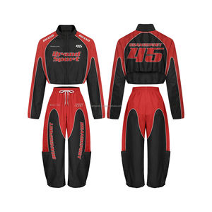 Conjunto de chándal de talla grande, novedad, cortavientos para mujer, ropa cómoda de Pakistán para mujer, embalaje personalizado de 2 piezas para adultos - Product Image 4