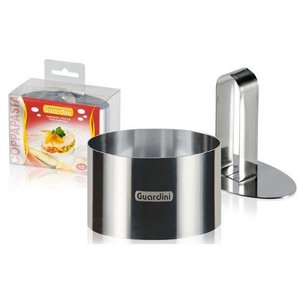 Cortador de galletas de acero inoxidable Guardini Chrome 15668 (9x5cm), herramienta para hornear y repostería - Product Image 1