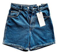 Nuevos shorts vaqueros de mujer estilo vintage gótico con encaje, transpirables, lavados, de cintura media, tipo boyfriend, para verano, servicio OEM personalizado, venta al por mayor.