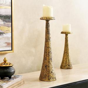 Adorable Portavelas de Metal, Elegante Adorno Decorativo Hecho a Mano para Centro de Mesa, Iluminación Romántica, Decoración Acogedora para el Hogar - Product Image 2