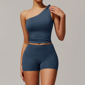 Traje de yoga para mujer Ropa de yoga cómoda informal Correr Deportes Fitness Conjunto de 2 piezas - Product Image 2