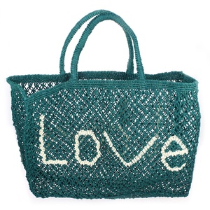 กระเป๋าช้อปปิ้งถักโครเชต์จากผ้าปอกระเจาคุณภาพสูง นำกลับมาใช้ใหม่ได้ ทันสมัย เป็นมิตรกับสิ่งแวดล้อม ลายตัวอักษร กำลังเป็นที่นิยมในปี 2025 - Product Image 6