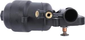 ตัวกรองน้ำมันเครื่องพร้อมเทอร์โมสตัทสำหรับรถยนต์ออดี้ A6 A7 A8 Q5 Q7 ปี 2013-2016 และโฟล์คสวาเกน ทัวเร็ก เครื่องยนต์ดีเซล 3.0L <span class=keywords><strong>TDI</strong></span> V6 รุ่น 059115389P - Product Image 4