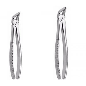 Extracting Tooth Forceps Manual Professional Use High Quality Medical Grade Stainless Steel Dull <b>Mirror</b> Finish CE Certified - Product Image 1