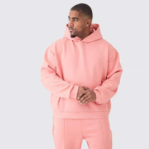 Conjunto Deportivo Personalizado con Logotipo para Hombre, Pantalones Deportivos de Algodón Grueso, Anchos y Holgados, Conjuntos Deportivos de Invierno - Product Image 2