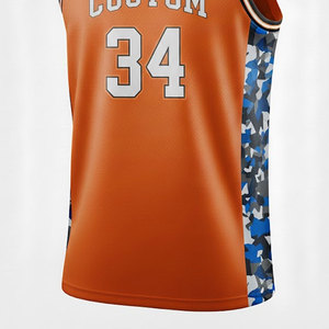 Maillot de basketball personnalisé pour homme, style professionnel, uniforme d'équipe personnalisé, vêtements de sport respirants pour les sports de terrain - Product Image 3