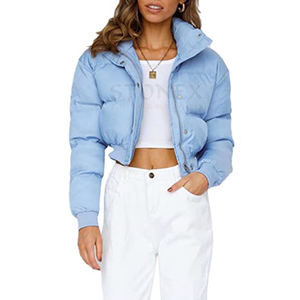 2023 vente en gros personnalisé femmes Bomber veste tissu doux haute qualité femmes Bomber veste - Product Image 3