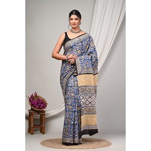 ชุดผ้าฝ้าย100% พิมพ์ลายคอเสื้อเกาะอก - Product Image 1