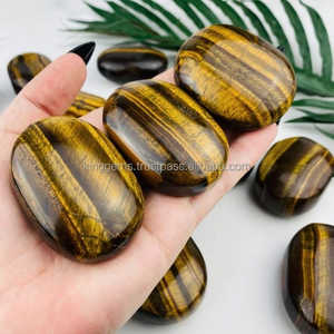 คริสตัลรูปตาเสือหินอัญมณีบำบัดแบบกระเป๋าเรกิขัดเงาธรรมชาติ - Product Image 6