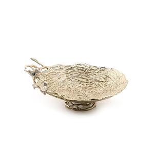 Bol à chocolat en aluminium couleur or avec bol de service de la meilleure qualité pour les mariages et les événements - Product Image 1