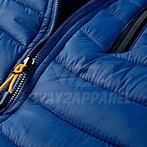 Veste d'hiver sur mesure avec votre propre logo pour hommes, veste imperméable et décontractée, couleur unie - Product Image 6