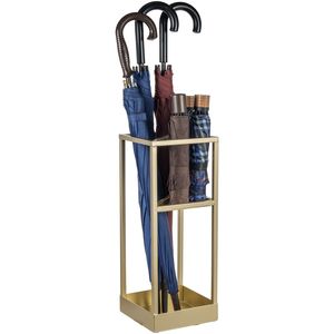 Support de parapluie en fer durable finition résistante à la rouille artisanat en métal pour la maison bureau hôtel hall entrée couloir décor - Product Image 1