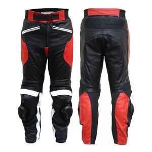 2025 Premium Design pantalon nouveauté sur mesure hommes Top qualité hommes pantalons en cuir Motocross pantalon moto vêtements en cuir - Product Image 1
