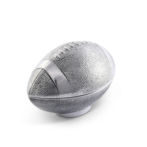 Bols attrayants de conception de football en métal en laiton AK en argent bol de service fini antique pour accessoires de cuisine/vaisselle - Product Image 2