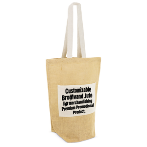 Customizable Brogrund Jute Tote Bags for Merchandising Premium Promotional Product - Product Image 3