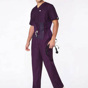 Diseña tus Propios Conjuntos de Uniformes Médicos de Algodón de Alta Calidad, Ecológicos, Ligeros y con MOQ Bajo, Hechos en Pakistán - Product Image 1