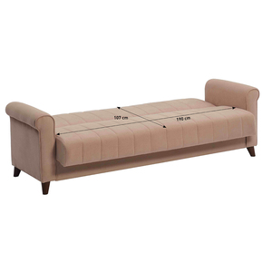 <span class=keywords><strong>Living</strong></span> Lux Modish sogni convertibile divano trapuntato elegante legno Set di mobili da salotto per il piccolo soggiorno ufficio camera da letto - Product Image 2