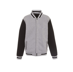 Nueva chaqueta de cuero Real personalizada de último diseño para hombres y mujeres Letterman chaqueta universitaria con letras bordadas personalizables - Product Image 2