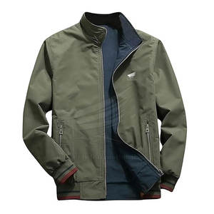Chaqueta Bomber de Invierno para Hombre, Color Personalizado, Logotipo Frontal, Estilo Urbano, Resistente al Viento, Transpirable, Servicio OEM, Alta Calidad - Product Image 1