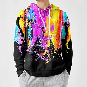 Bán Buôn Thời Trang Mới Áo Thun 3D In Ấn Hoodies Biểu Tượng Tùy Chỉnh Xl Lông Cừu Chất Liệu Mùa Đông Của Nam Giới 3D In Ấn Áo Trực Tuyến Bán - Product Image 3