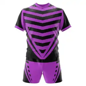 Fábrica Preço Homens Rugby Uniforme Atacado Rugby Equipe Uniforme Set Para Sportswear Venda com Sublimação Personalizada