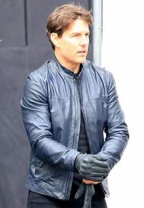 TOM CRUISE MISSION IMPOSSIBLE FALLOUT VESTE EN CUIR - Product Image 3