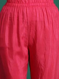 Ensemble tendance 2024 pour femme : Kurta Anarkali de créateur exclusif, pantalon assorti et magnifique dupatta en tissu CREAP – Style élégant - Product Image 4