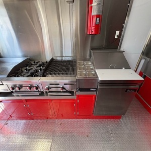 2025 thép không gỉ nhôm sợi thủy tinh tự phục vụ bánh kẹo chip thực phẩm xe tải phòng tắm thực phẩm đường phố Xe đẩy Trailer di động - Product Image 5