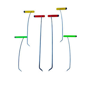 Myvora Edition 6 pièces en acier pour les outils PDR Tip Sharp Single Bend Left & Right Paintless Dent Repair Rods for Body Repair - Product Image 2