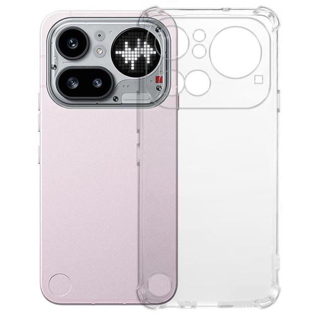 Protective Case for Nothing Phone 4a Pro Kalebol 1.5mm Four-Corner Airbags Shockproof Transparency TPU Phone Case