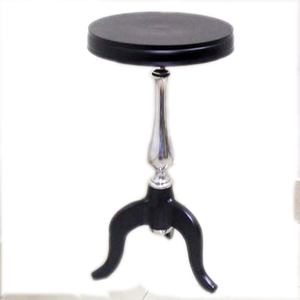 Mesa Esquinera Metálica de Estilo Moderno para Decoración de Restaurantes y Cafeterías, con Superficie de Mármol y Estructura de Hierro para Recepciones - Product Image 2