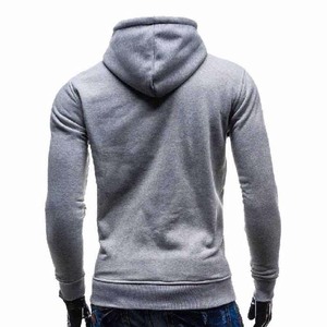 Sudaderas lisas con serigrafía bordada personalizada, ropa informal en blanco con logotipo personalizado para hombre, sudaderas básicas de nuevo estilo de moda - Product Image 2