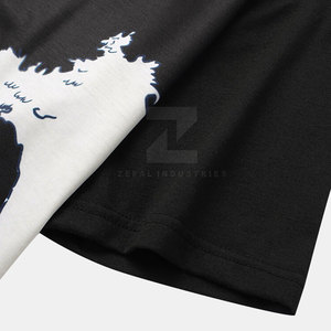 T-shirts pour hommes fabriqués au Pakistan, 100% coton, respirants, écologiques, couleurs et motifs personnalisés, haute qualité, faible MOQ, col rond - Product Image 3