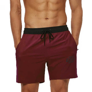 <b>Compression</b> Spandex Cotton Casual Gym <b>Shorts</b> Men Breathable Waterproof Elastic Waist Quick Dry Sport Running Workout Fitness - Product Image 4