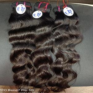 100% cabello humano virgen rizado profundo indio de alta calidad, cabello Remy, extensiones de cabello, cierres, pelucas de encaje - Product Image 5