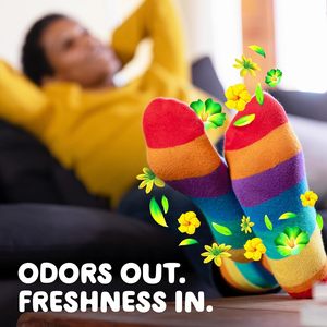 Gain + Odor Defence 184 Floz Détergent à lessive liquide Compatible HE Super Fresh Blast Scent 128 Charges - Product Image 2