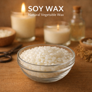 Cire de soja naturelle, cire végétale pour cosmétiques et bougies, point de fusion 42-60°C/56-60°C, en flocons - Product Image 4