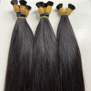 Extensions de cheveux humains de qualité vierge, tendance sur des vendeurs vietnamien de qualité supérieure, vente en gros disponible, couleur naturelle lisse - Product Image 1