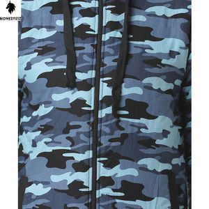 เสื้อฮู้ดแบบซิปของผู้ชายผ้าฝ้าย100% ประดับพลอยเทียมเต็มรูปแบบและออกแบบลายหน้าจอสำหรับฤดูหนาว - Product Image 5